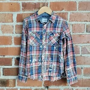 Joe's Jeans button‎ up long-sleeve shirt kids 6